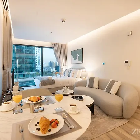 Ahad Residences - City Retreat Apartments - Zed Living دبي المظهر الخارجي الصورة