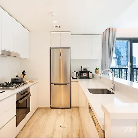 Ahad Residences - City Retreat Apartments - Zed Living دبي المظهر الخارجي الصورة