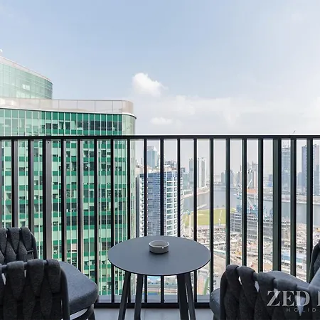 Ahad Residences - City Retreat Apartments - Zed Living دبي المظهر الخارجي الصورة