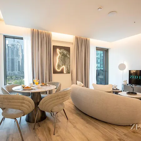 Ahad Residences - City Retreat Apartments - Zed Living دبي المظهر الخارجي الصورة